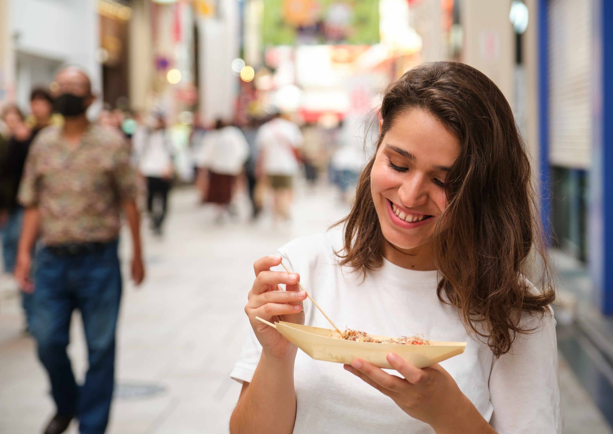 Forberedelse af takoyaki blæksprutteboller