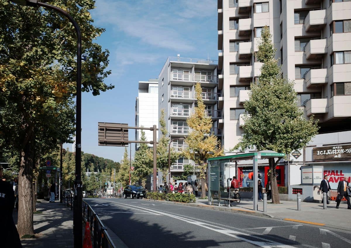 Shoppinggade i Tokyo, Japan