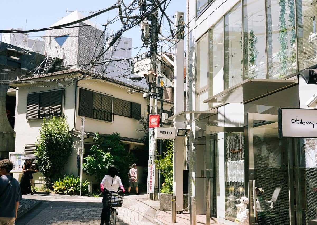 Små vintagebutikker i Harajuku, Tokyo