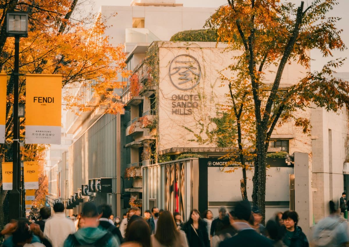 Shoppinggade i Omotesando, Tokyo