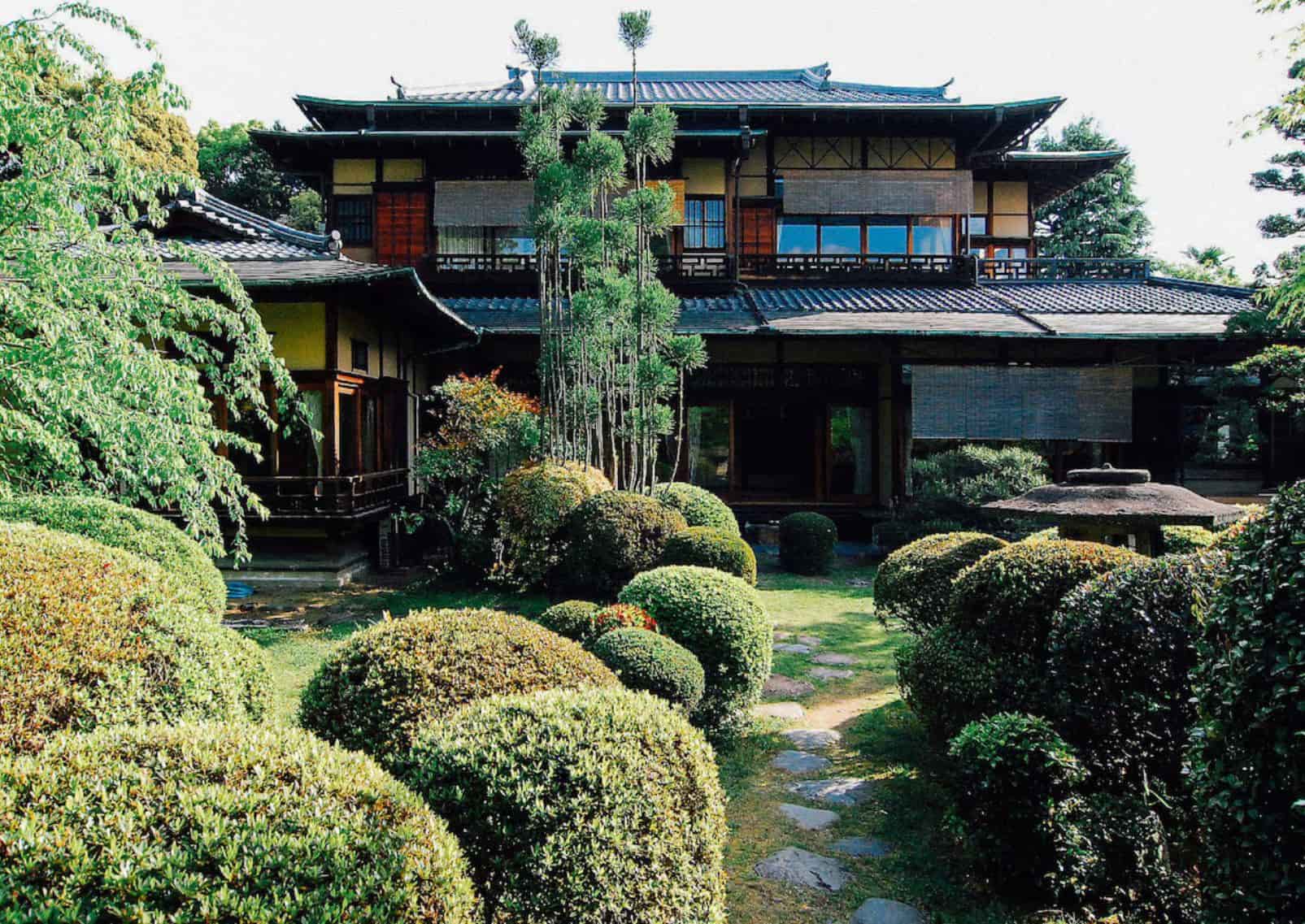 Udsigt til Yoshida-sansōs have
