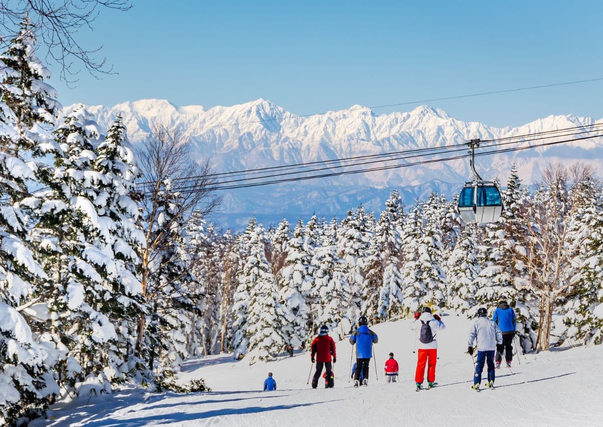 Shiga kogen ski resort, Nagano