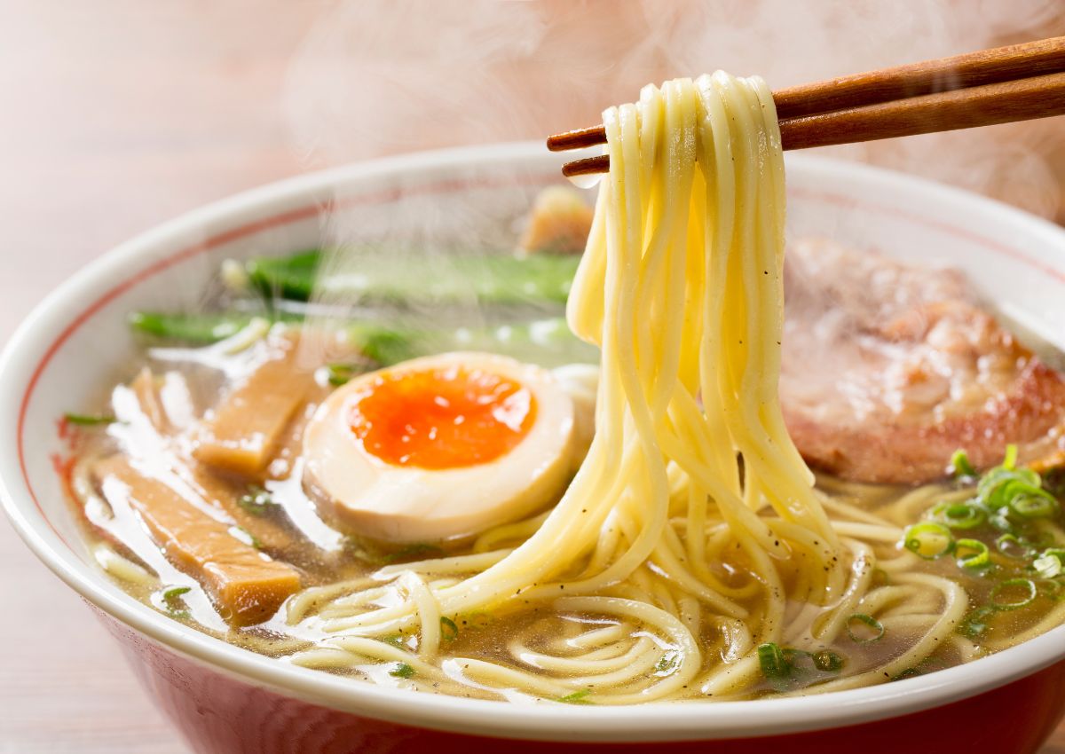 Soja-ramen i Japan