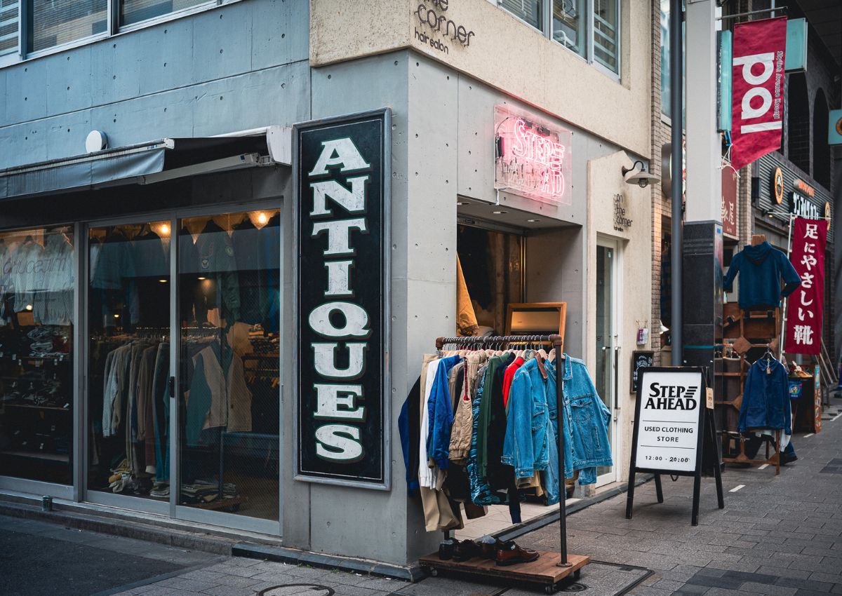 Butiksvindue i Ginza, Tokyo