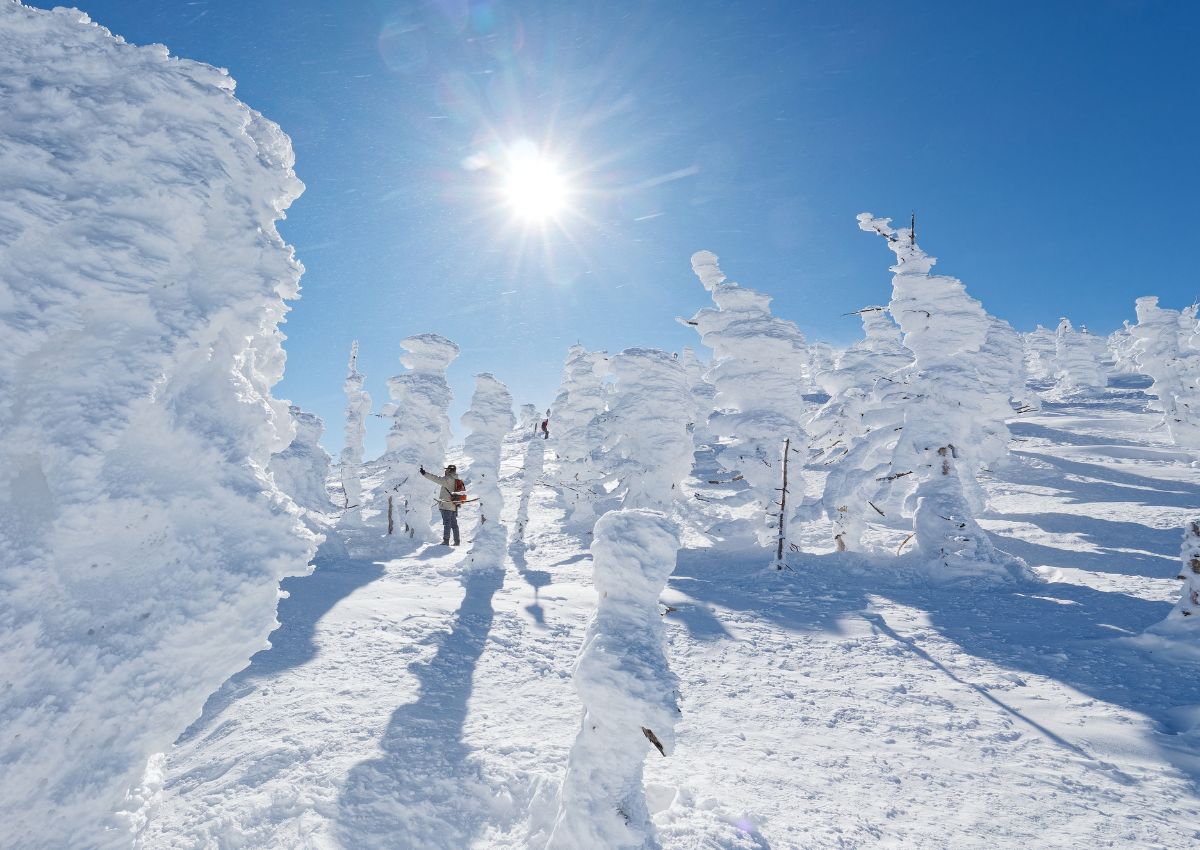 Snemonstre i Yamagata, Japan
