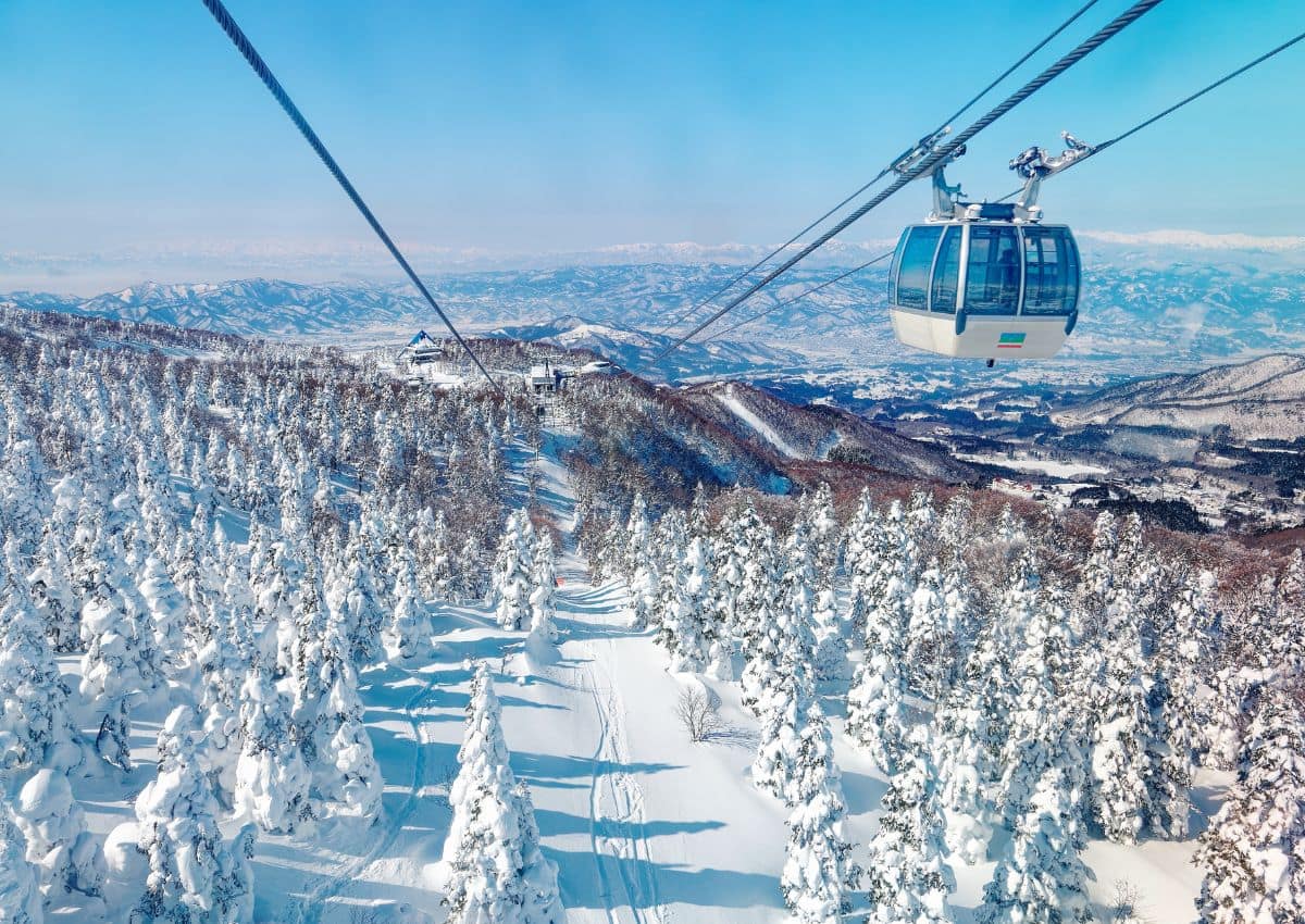 Zao Onsen ski resort, Yamagata