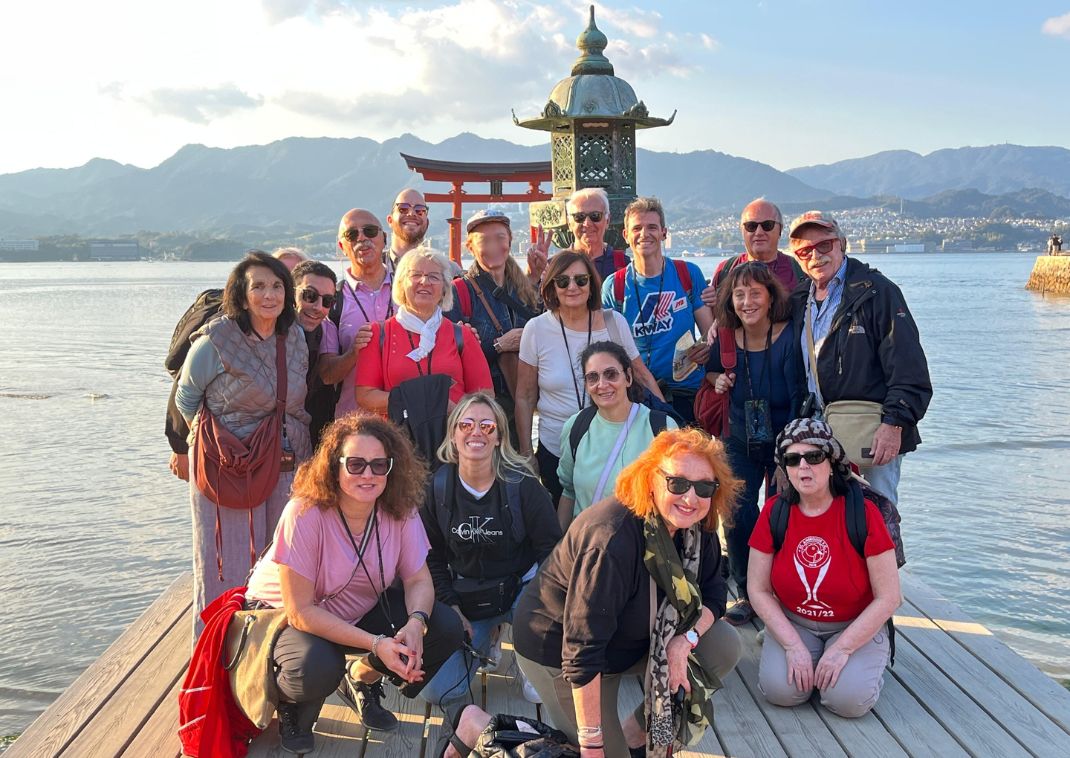En af vores grupper arranget af Japanspecialist
