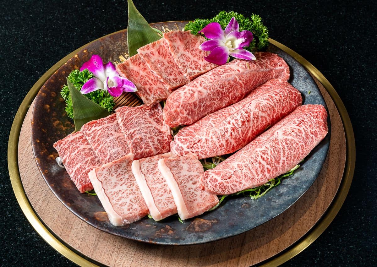Eksklusiv servering af Wagyu-kød