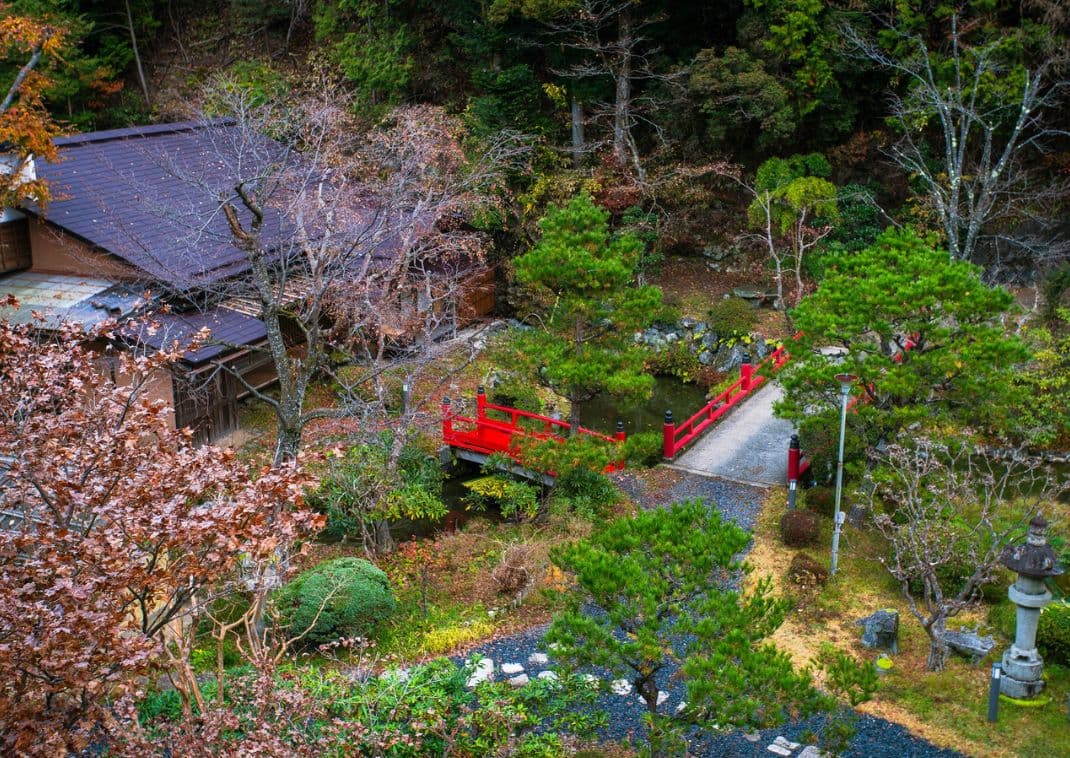 Zenhaven i Sekishouin-templet