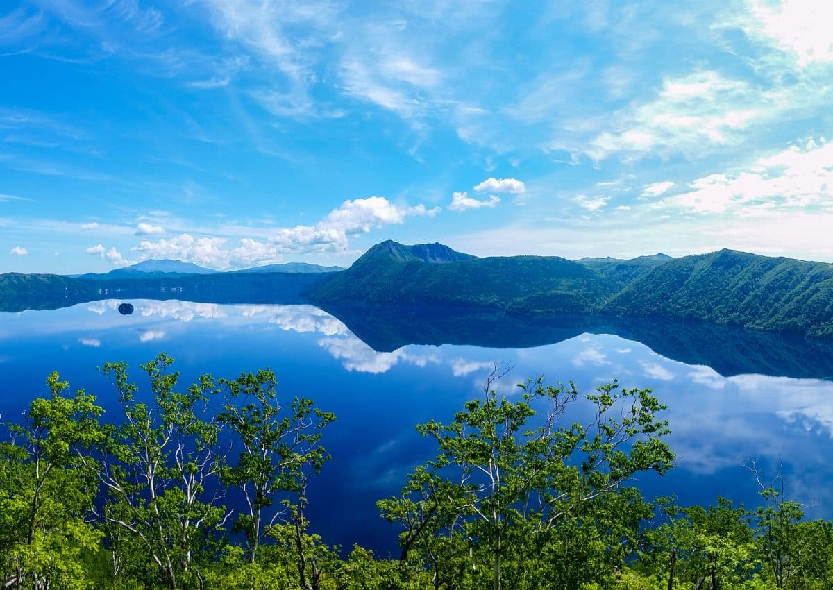 Mashu-søen i Akan Nationalpark.