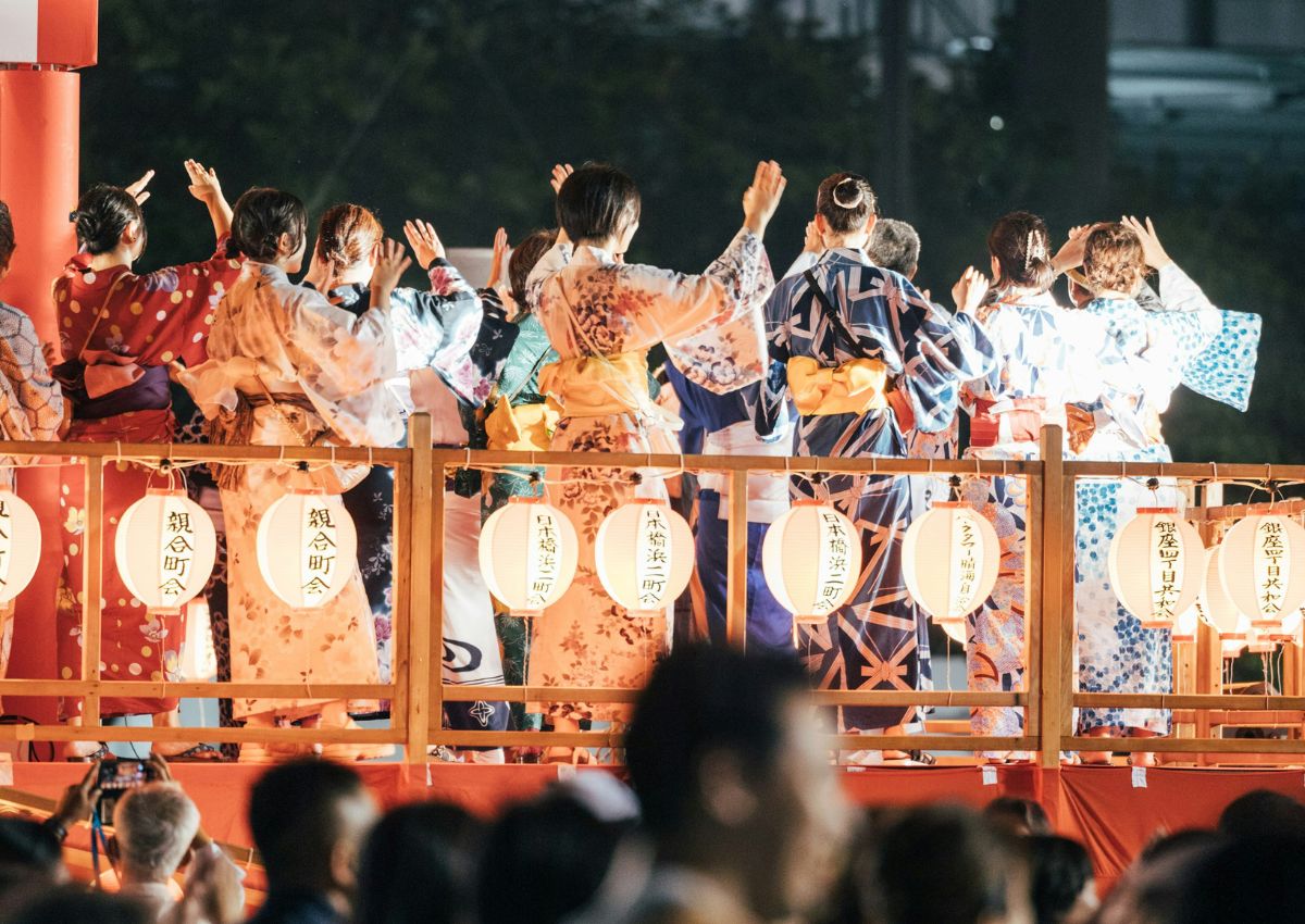 Obon matsuri dans, Japan