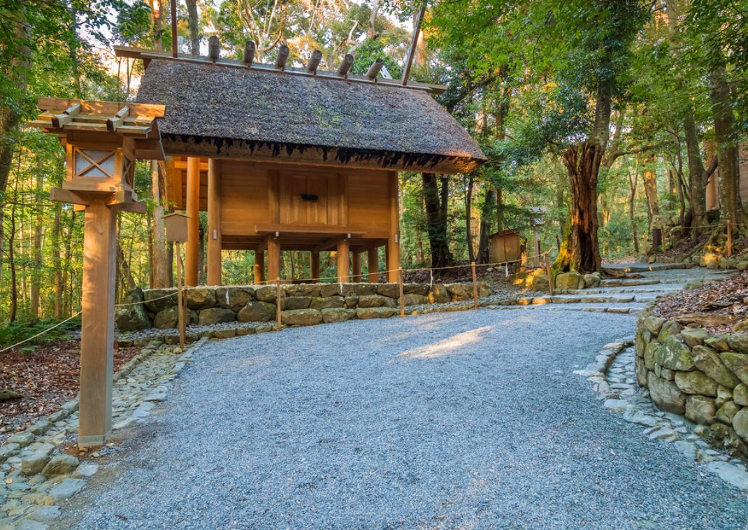 Ise helligdommens Naiku indre helligdom, Japan