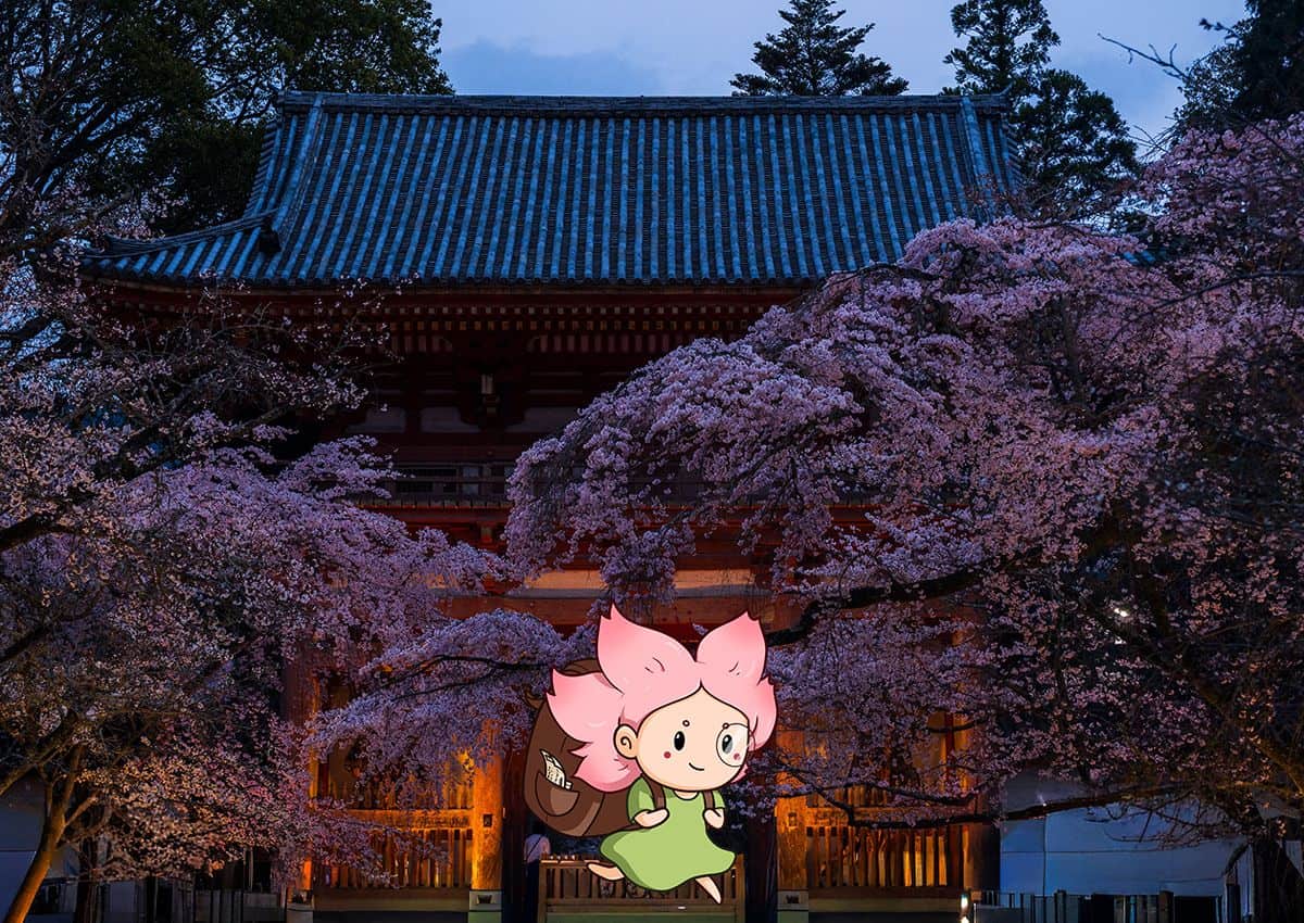 Japanspecialists maskot Mono-chan på eventyr i Japan.