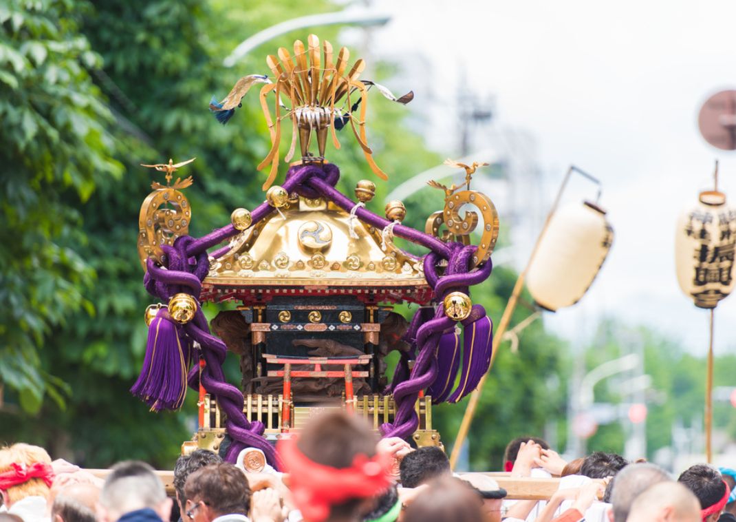Tenjin festivalen, Osaka, Japan