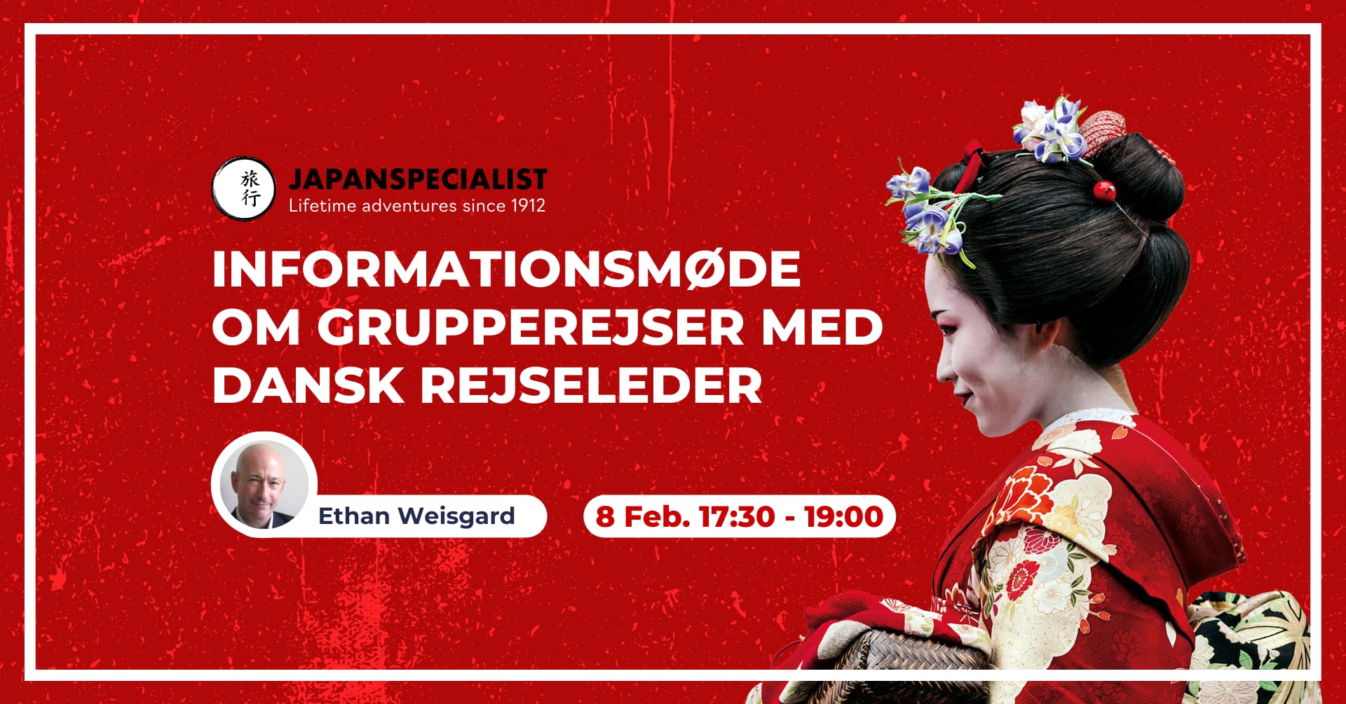 Informationsbanner om begivenheden