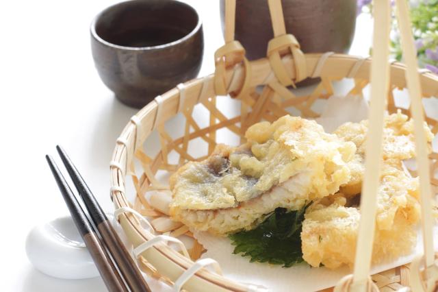 Hamo tempura 