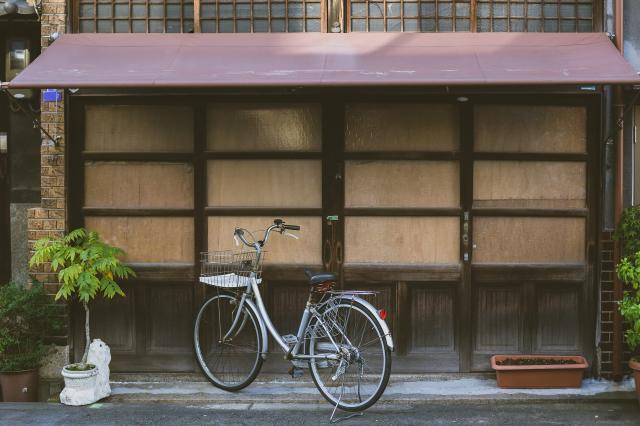 Cykel i Hida Satoyama 