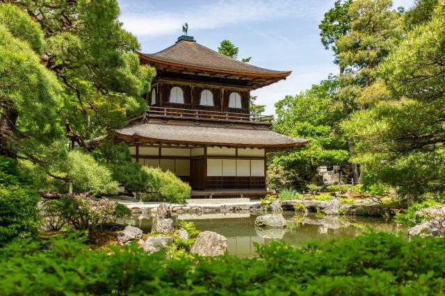 Ginkakuji templet