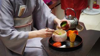 Matcha te i en traditionl te-ceremoni