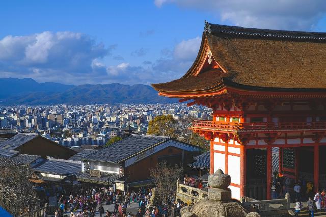 Kiyomizu templet, Kyoto 