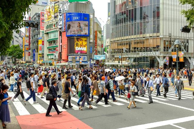 Shibuya-krydset, Tokyo