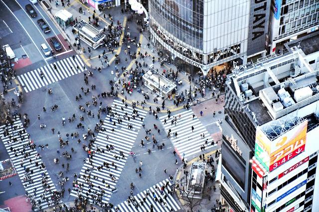 Shibuya-krydset, Tokyo