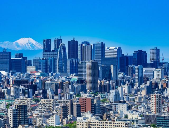 Udsigt udover Shinjuku Skyline, Tokyo