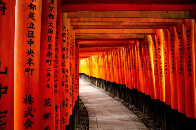 Fushimini Inari-helligdommen, Kyoto 