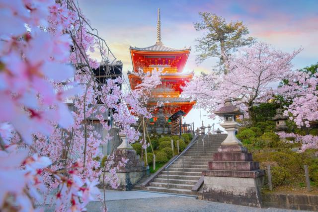 Kiyomizu-dera templet, Kyoto