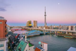 Sumida floden, Tokyo Skytree