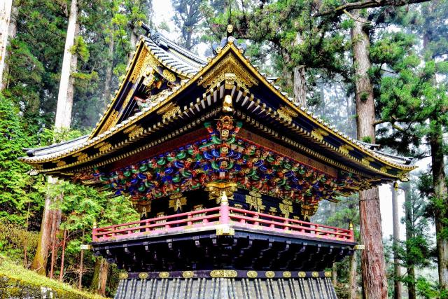 Toshogu-helligdommens bygning, Nikko