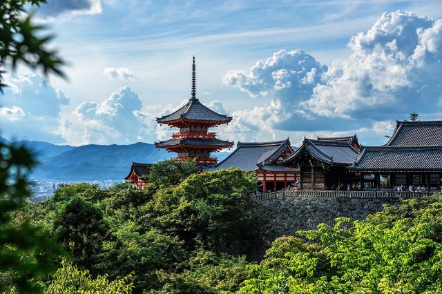 Kiyomizu-dera templet, Kyoto