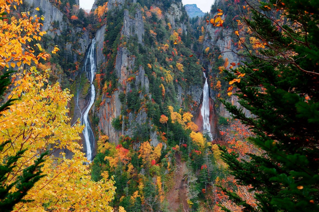 Ginga vandfald, Sounkyo Onsen