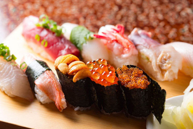 Frisk sushi fra Hokkaido