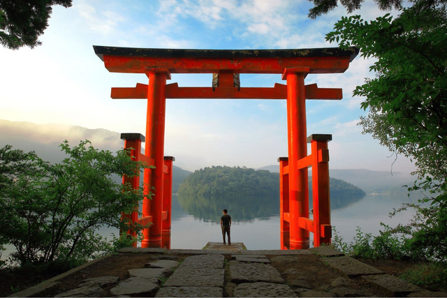 Ashi-søen, Hakone Nationalpark