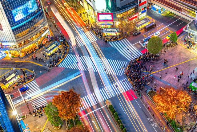 Shibuya-krydset, Tokyo