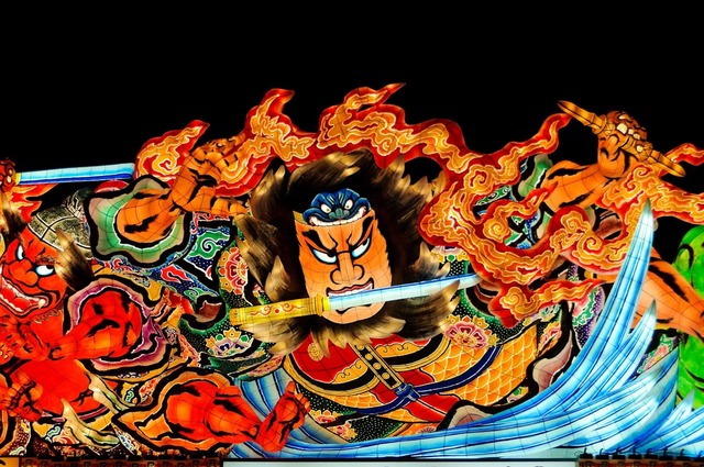 Nebuta-festival i Aomori