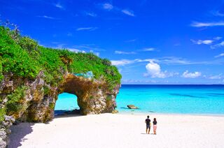 Okinawas hvide sandstrande 