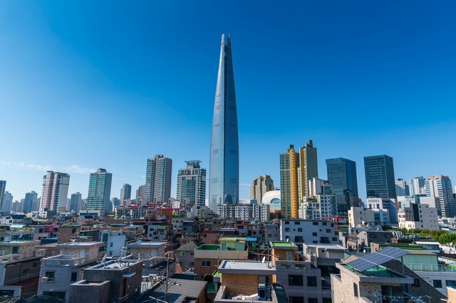 Udsigt over Seoul