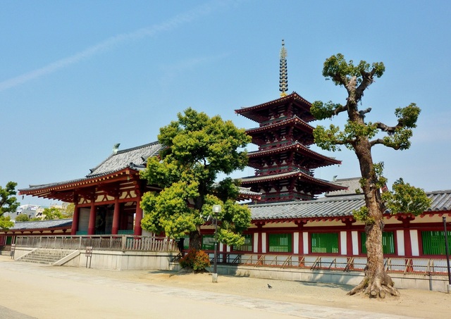 Shitennō-ji-templet, Osaka