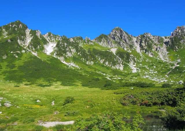 Komagatake bjergene