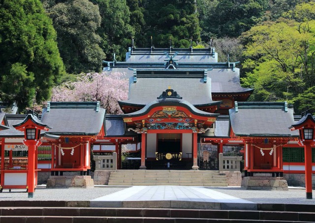 Kirishima Jingu helligdommen