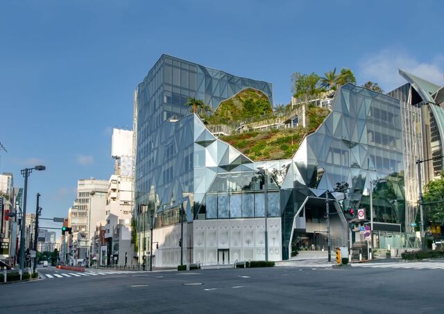 Harakado Plaza på Omotesando Street, Tokyo