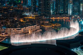 Syngende springvand, Dubai