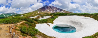 Vandring i Asahidake, Daisetsuzan National Park