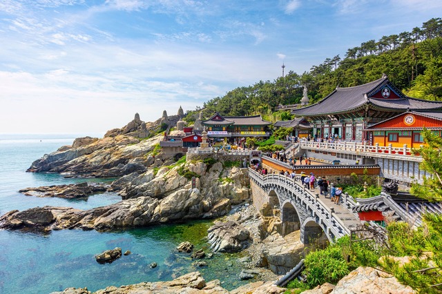 Haedong Yonggungsa-templet, Busan, Sydkorea