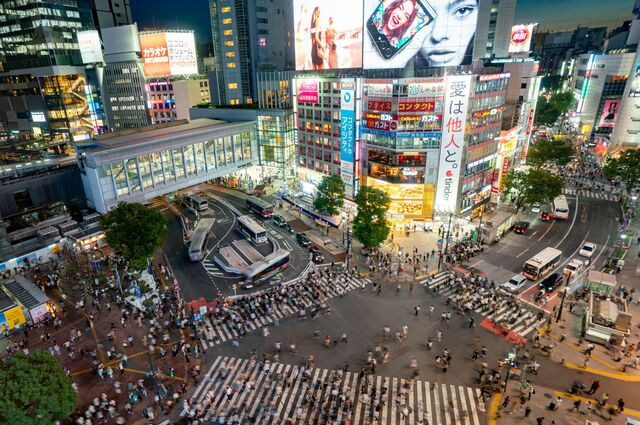 Shibuya lyskrydset 