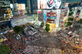 Shibuya lyskrydset 