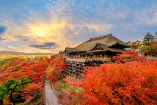 Kiyomizudera-templet i Kyoto 