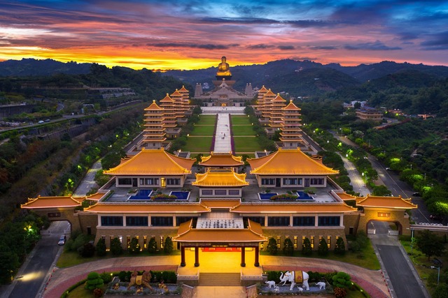 Fo Guang Shan Buddha Museum i Kaohsiung 